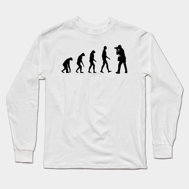 Evolution photographer Long Sleeve T-Shirt by nektarinchen